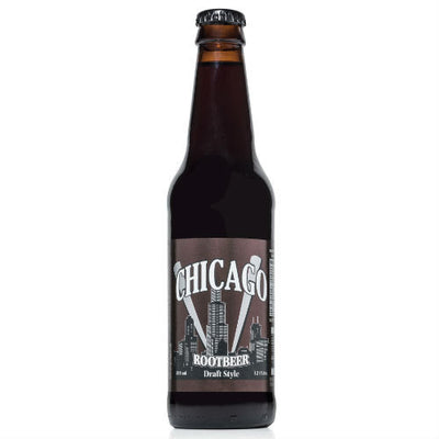 Chicago Draft Style Root Beer - 12 oz Glass Bottles