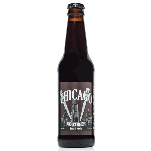 Chicago Draft Style Root Beer - 12 oz Glass Bottles