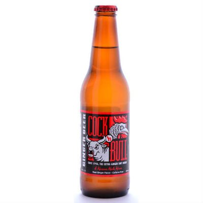 Cock N Bull Ginger Beer - 12 oz Glass Bottles