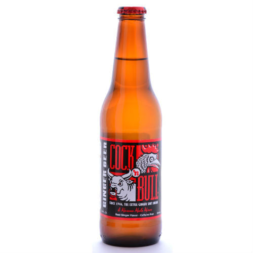 Cock N Bull Ginger Beer - 12 oz Glass Bottles