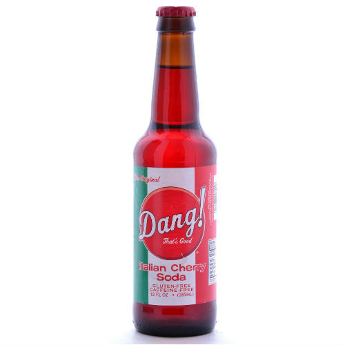 Dang! Italian Cherry Soda - 12 oz (12 Glass Bottles)