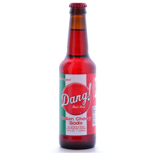 Dang! Italian Cherry Soda - 12 oz Glass Bottles
