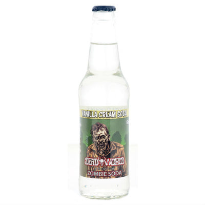 DeadWorld Zombie Vanilla Cream Soda - 12 oz (12 Glass Bottles)