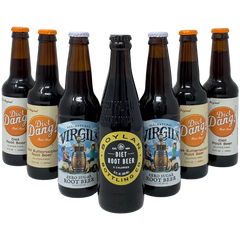 DIET Root Beer Sampler - 12 oz Glass Bottles