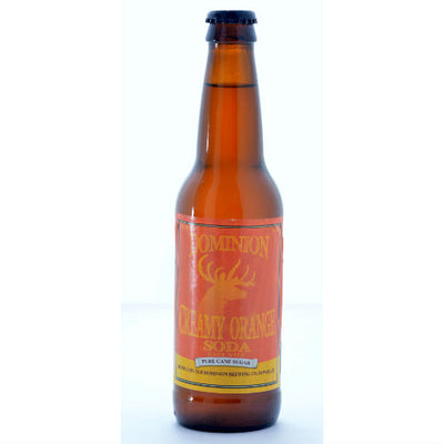 Dominion Creamy Orange Soda - 12 oz (12 Glass Bottles)