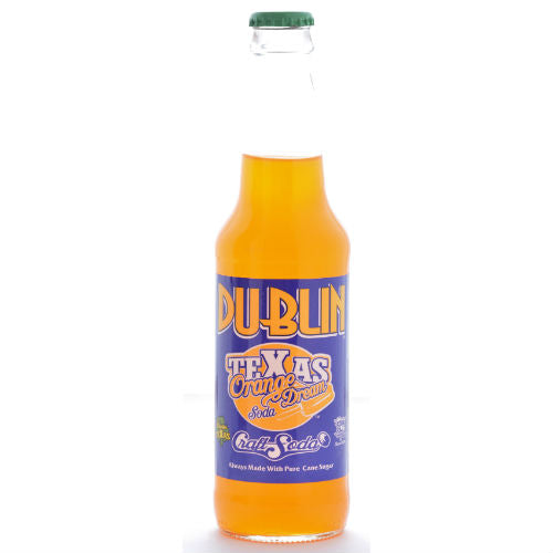 Dublin Texas ORANGE DREAM Soda - 12 oz (12 Glass Bottles)
