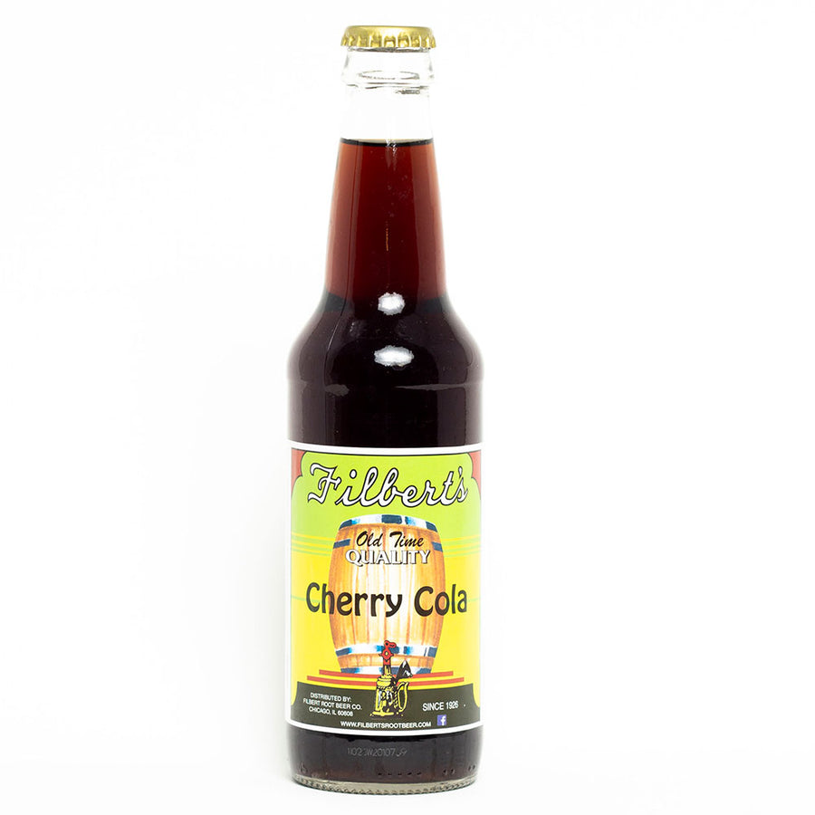 Filbert's Cherry Cola- 12 oz Glass Bottles