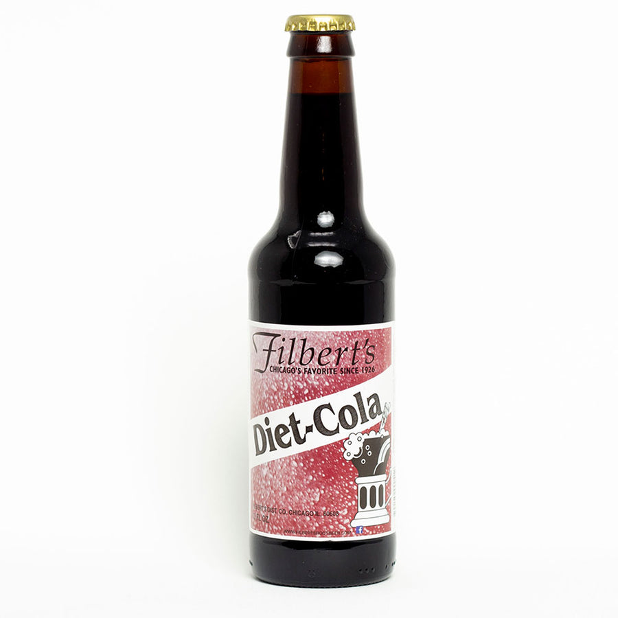 Filbert's Diet Cola - 12 oz Glass Bottles