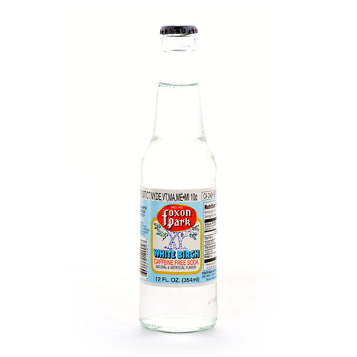Foxon Park White Birch Beer - 12 oz Glass Bottles