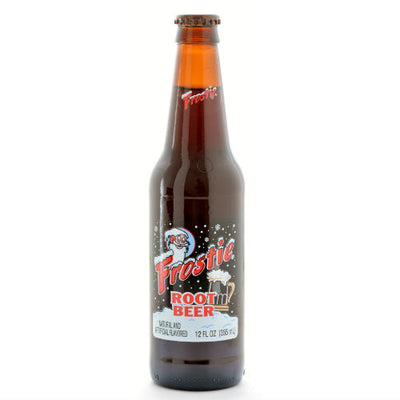 Frostie Root Beer with Cane Sugar - 12 oz Glass Bottles