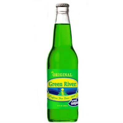 Green River Soda - 12 oz Glass Bottles