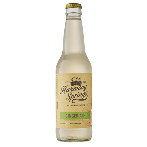 Harmony Springs Ginger Ale - 12 oz Glass Bottles