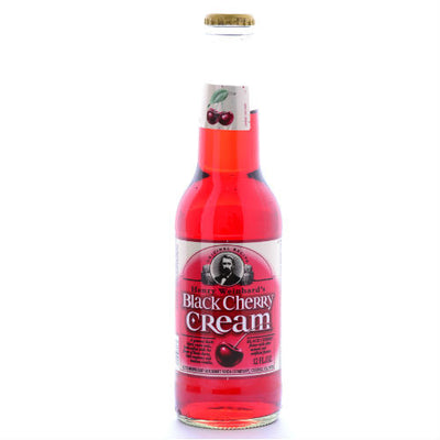 Henry Weinhard's Black Cherry Cream - 12 oz Glass Bottles