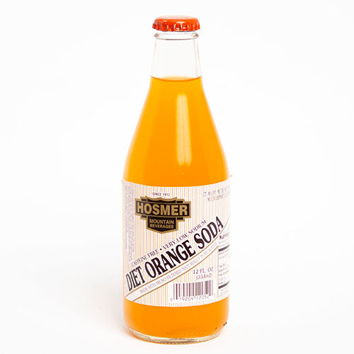 Hosmer Mountain DIET Orange- 12 oz (12 Glass Bottles)