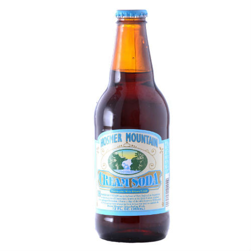 Hosmer Mountain Cream Soda - 12 oz (12 Glass Bottles)