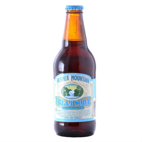 Hosmer Mountain Cream Soda - 12 oz Glass Bottles