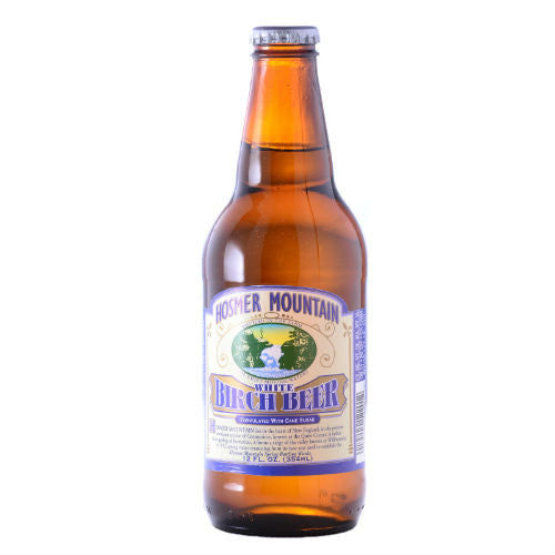 Hosmer Mountain White Birch Beer - 12 oz Glass Bottles