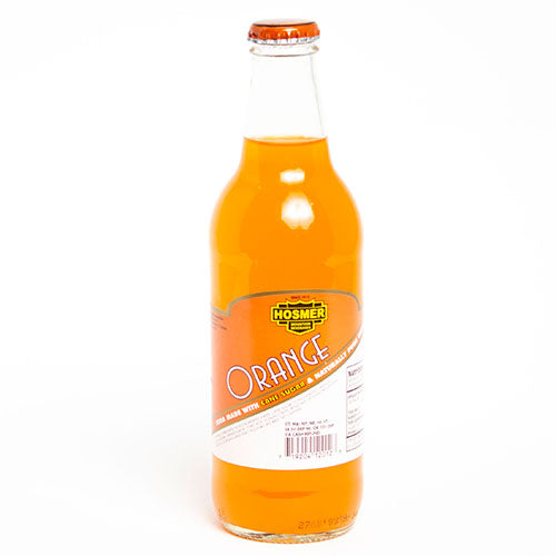 Hosmer Mountain Orange Soda - 12 oz Glass Bottles