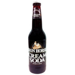 Iron Horse Cream Soda - 12 oz Glass Bottles
