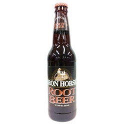Iron Horse Root Beer - 12 oz Glass Bottles