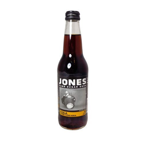 Jones Cola Soda 12 oz Glass Bottles