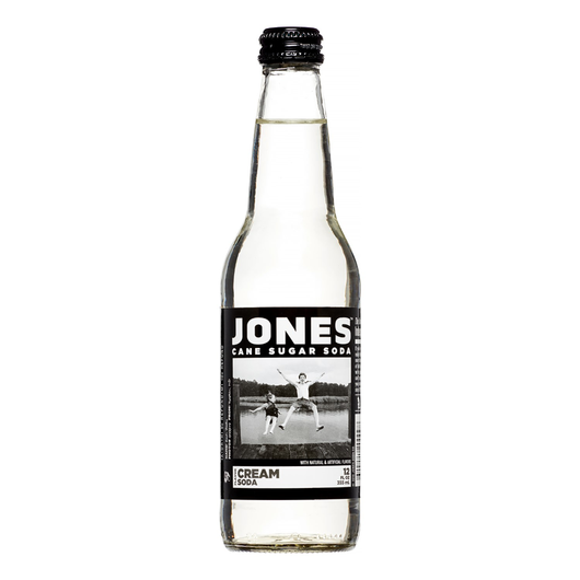 Jones Cream Soda 12 oz Glass Bottles