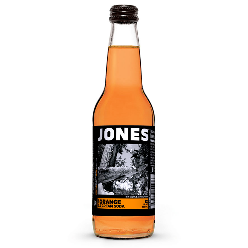 Jones Orange & Cream 12 oz (12 Glass Bottles)