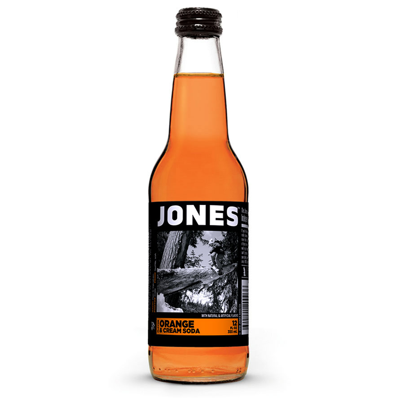 Jones Orange & Cream 12 oz Glass Bottles