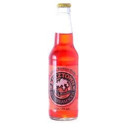 Kutztown Red Cream Soda - 12 oz Glass Bottles