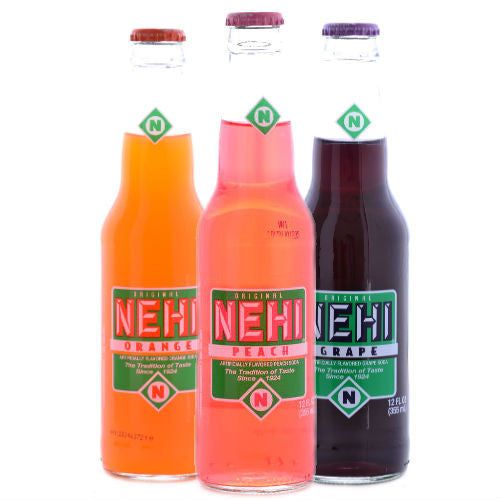 Ultimate NEHI Soda Sampler - 12 oz Glass Bottles