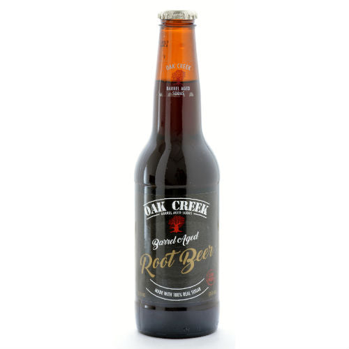 Oak Creek Barrel Aged Root Beer - 12 oz (12 Glass Bottles)