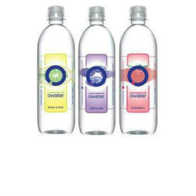 Owater Assorted Flavored Waters - 20 oz (12 Bottles)