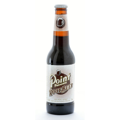 Point Premium Root Beer - 12 oz Glass Bottles