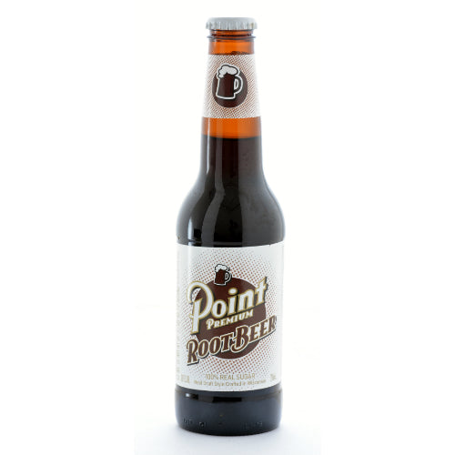 Point Premium Root Beer - 12 oz Glass Bottles
