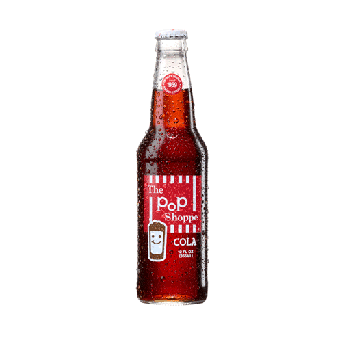 Pop Shoppe Cola - 12 oz (12 Glass Bottles)