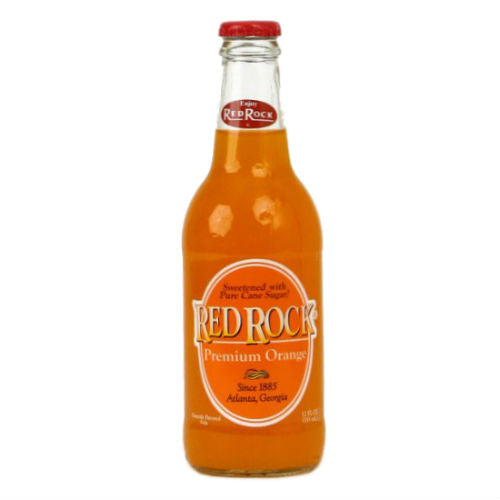 Red Rock Premium Orange - 12 oz Glass Bottles