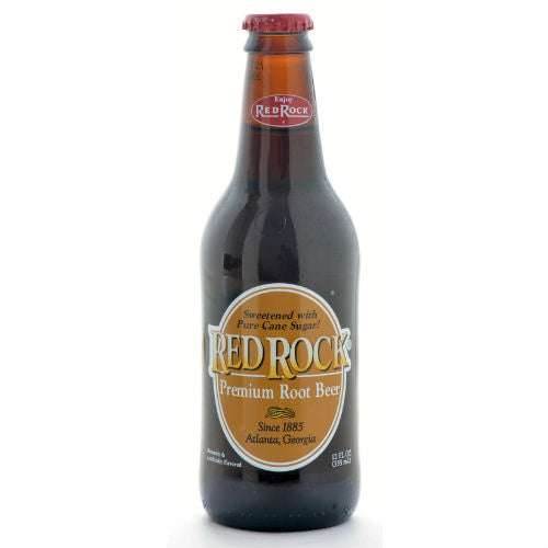 Red Rock Premium Root Beer - 12 oz (12 Glass Bottles)