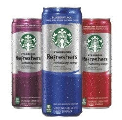 Starbucks Refreshers Assorted - 12oz (12 Pack) - Beverages Direct
