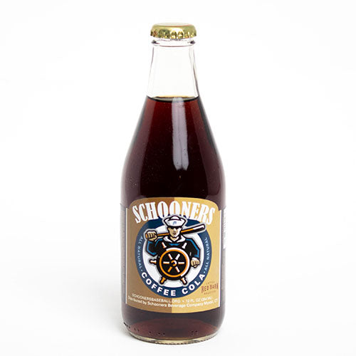 Schooners Coffee Cola Soda - 12 oz Glass Bottles