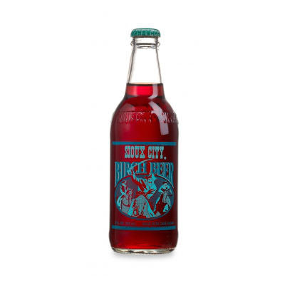 Sioux City Birch Beer - 12 oz Glass Bottles