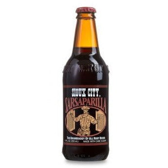 Sioux City Sarsaparilla - 12 oz Glass Bottles