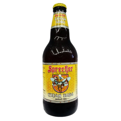 Sprecher Cream Soda - 16 oz Glass Bottles