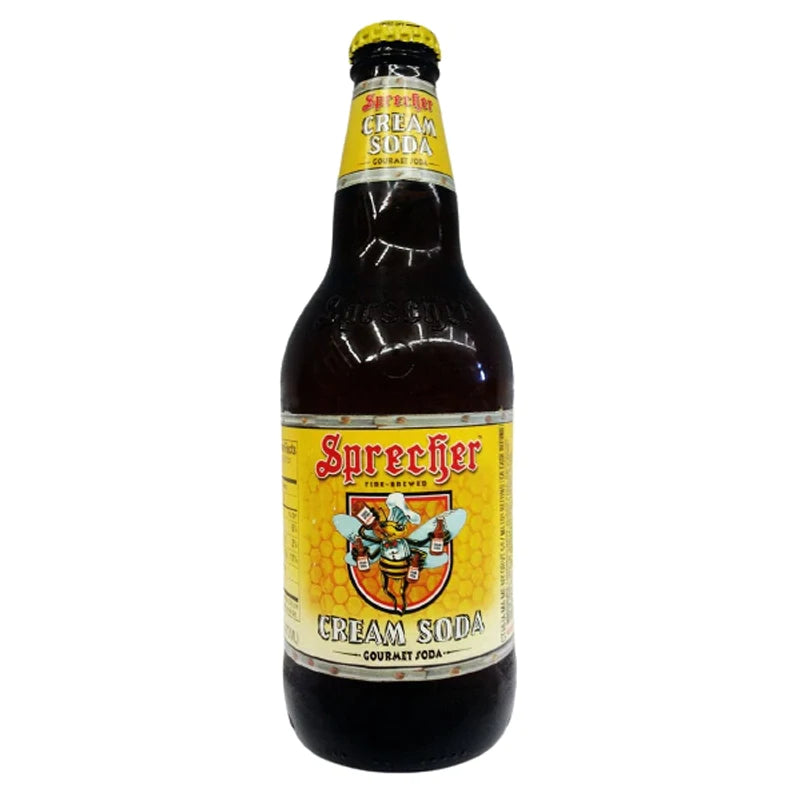Sprecher Cream Soda - 16 oz Glass Bottles