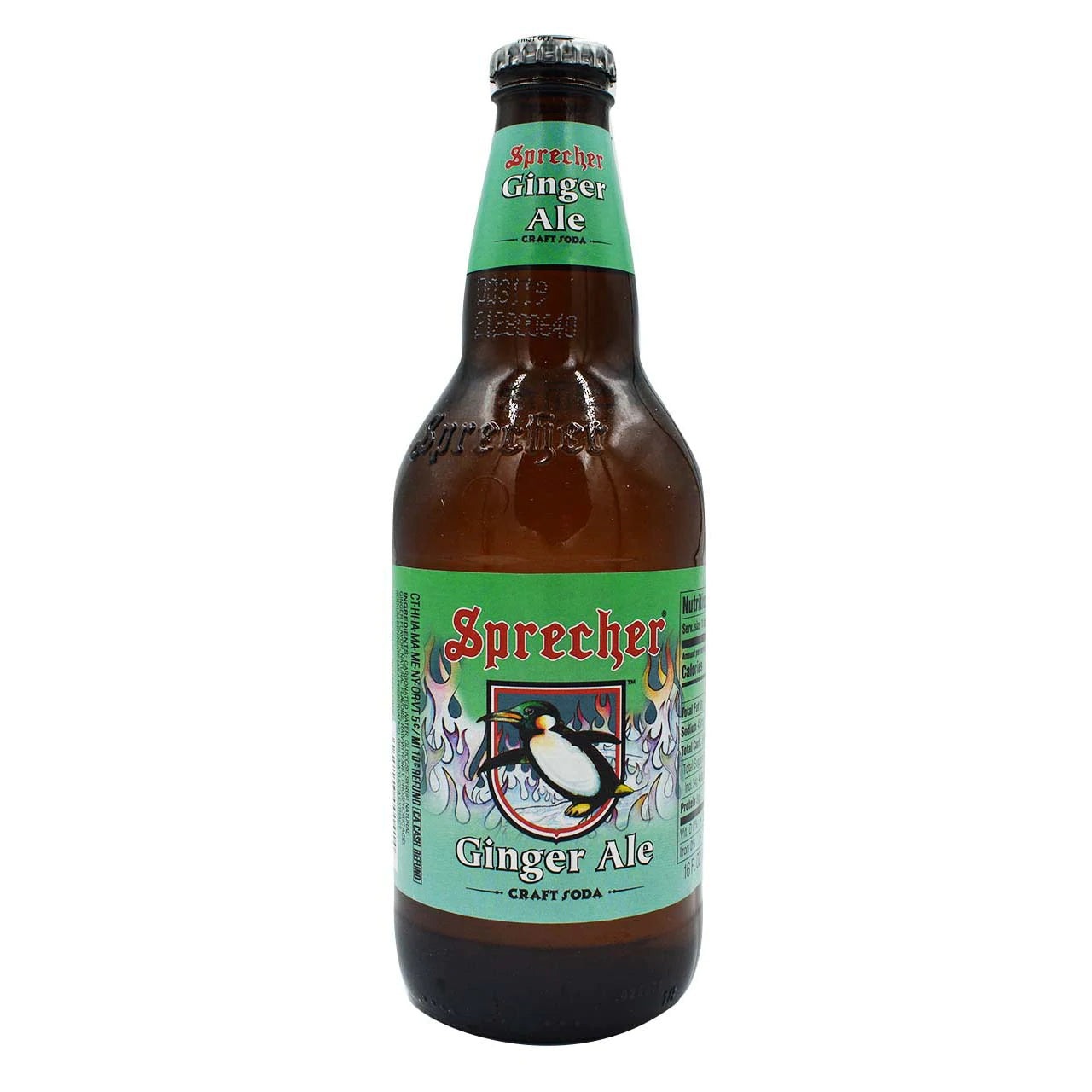 Sprecher Ginger Ale - 16 oz (12 Glass Bottles)