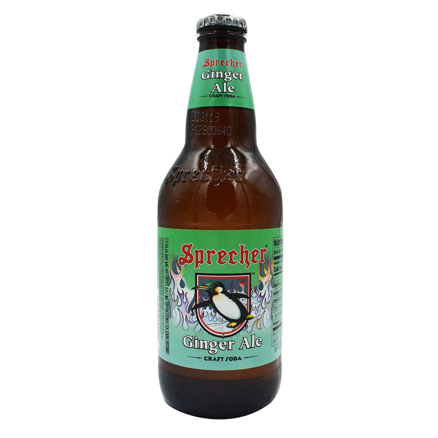 Sprecher Ginger Ale - 16 oz Glass Bottles