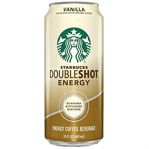 Starbucks DoubleShot Energy Coffee Vanilla - 15 oz (12 Cans)
