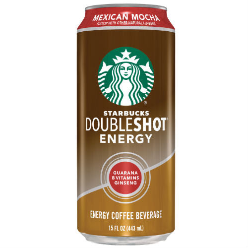Starbucks DoubleShot Energy Mexican Mocha - 15 oz (12 Cans)