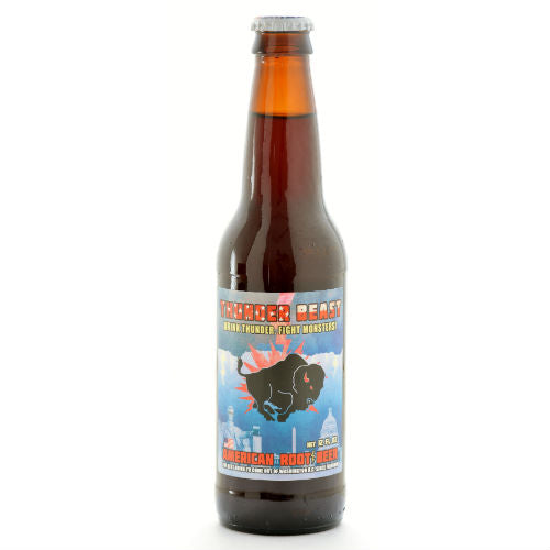 Thunder Beast American Root Beer - 12 oz (12 Glass Bottles)