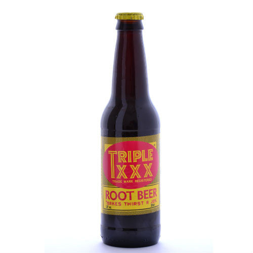 Triple XXX Root Beer - 12 oz Glass Bottles