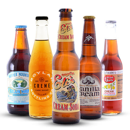 Ultimate CREAM Soda Sampler - 12 oz Bottles